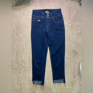 Navy Women's Ankle Jeans